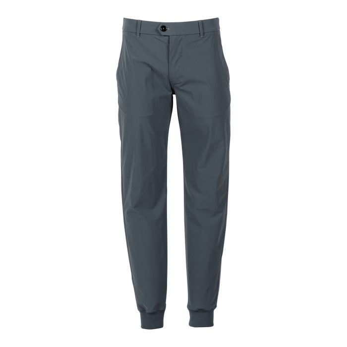 Anthracite Greyson Montauk Performance Jogger - Front View | Greyson Clothiers