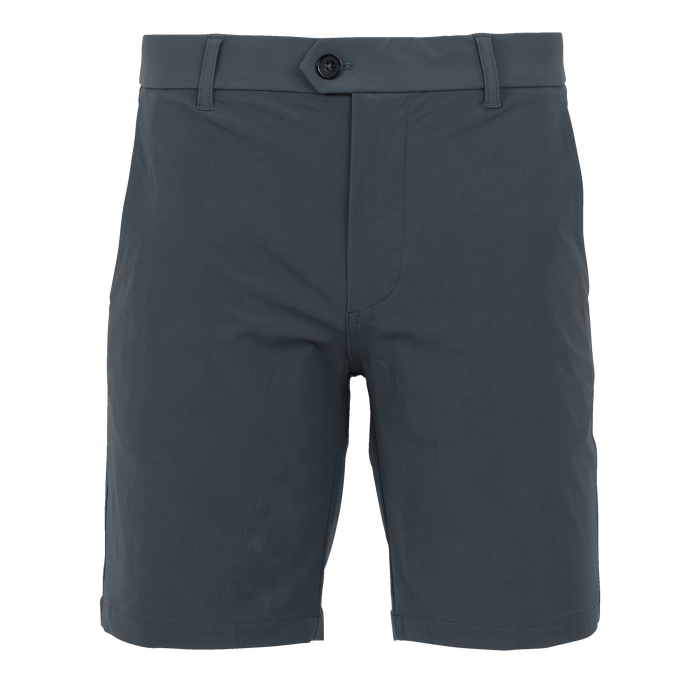 Arctic Light Blue Greyson Montauk Performance Short 8" - Front View | Greyson Clothiers