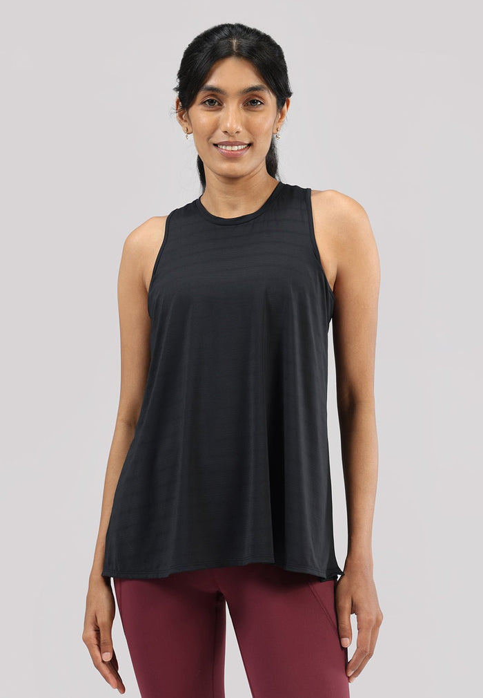 Most Breathable - Overlapped Mesh Tank - BlissClub