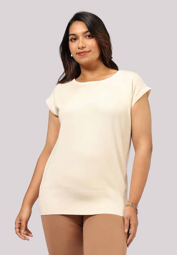 Move All Day Cap Sleeves Top - BlissClub