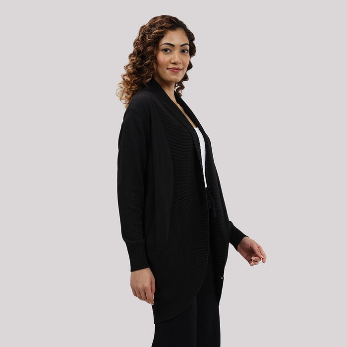 Move All Day Collared Shrug - BlissClub