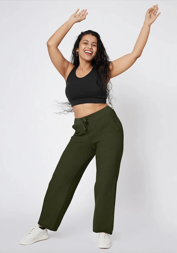 Move All Day Cotton Wide Pants - BlissClub