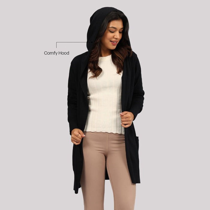 Move All Day Hooded Shrug - BlissClub