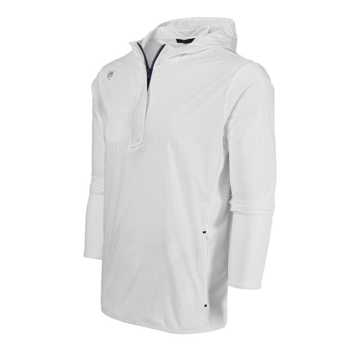 Greyson Clothiers Newago Pac Lite Jacket Arctic White - Three-Quarter Angle View | Greyson Clothiers