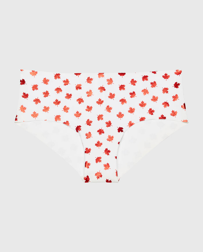 No Show Cheeky Panty in Oh Canada Foiled