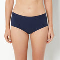 No Show High Waist Brief Panty in Navy Blazer