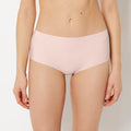 No Show High Waist Brief Panty in Pearl Blush