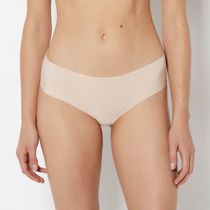 No Show Invisible Cheeky Panty in Rosetan