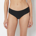 No Show Invisible Cheeky Panty in Tuxedo Black