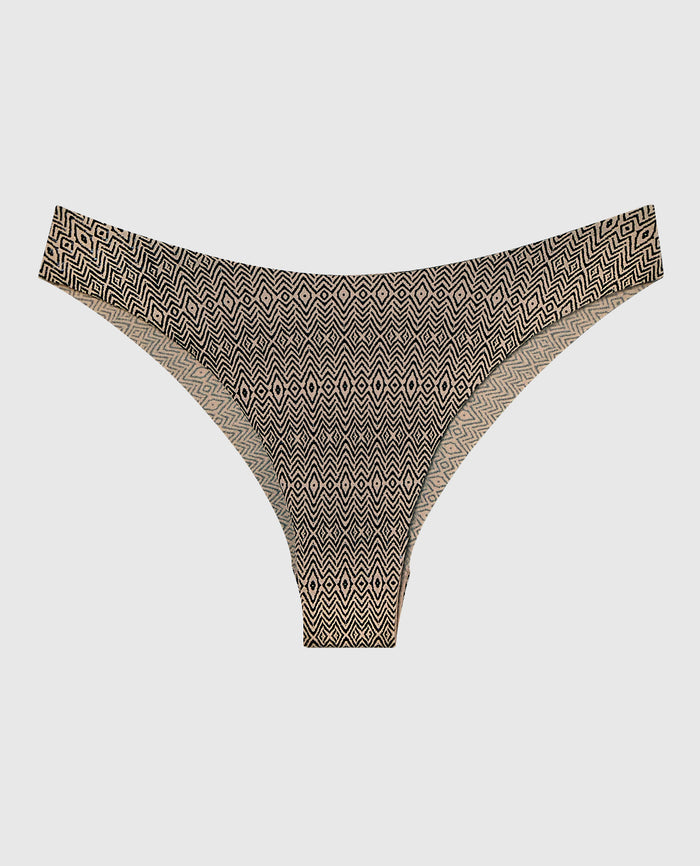 No Show Invisible High Leg Cheeky Panty