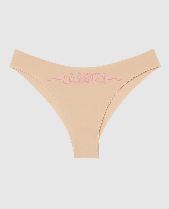 No Show Invisible High Leg Cheeky Panty