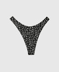 No Show Invisible High Leg Thong Panty