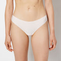 No Show Thong in Crystal Pink