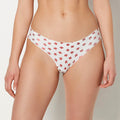 No Show Thong Panty in Oh Canada Foiled