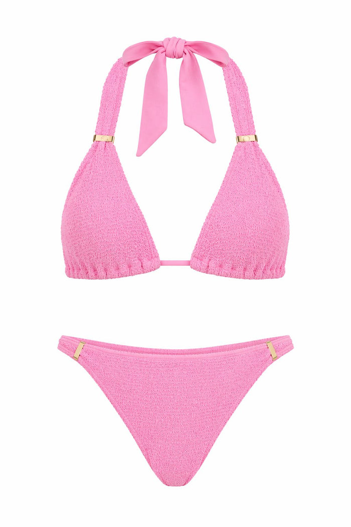 PARIS GOLD SLIDERS FULL COVERAGE BIKINI BOTTOM