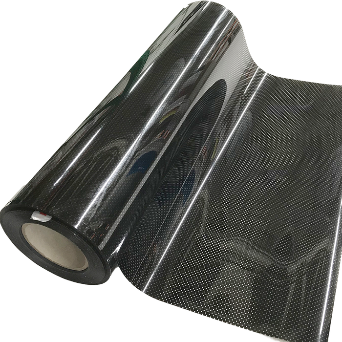 Perforated Black Heat Transfer Vinyl 54yds x 19"