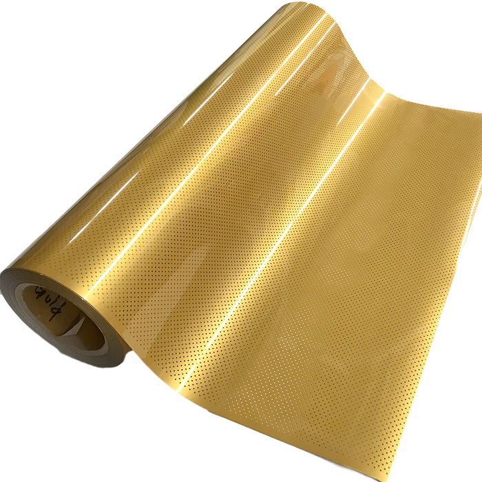 Perforated Gold Heat Transfer Vinyl 54yds x 19"