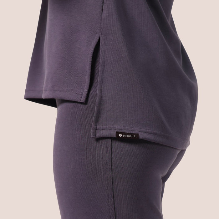PetalRib™ Slit Sleeve Top - BlissClub