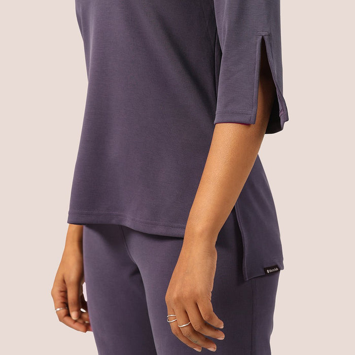 PetalRib™ Slit Sleeve Top - BlissClub