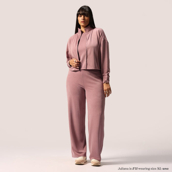 PetalRib™ Wide Leg Pants - BlissClub