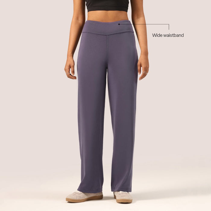 PetalRib™ Wide Leg Pants - BlissClub