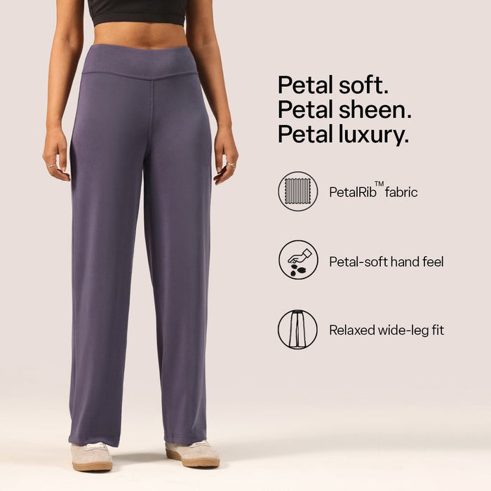 PetalRib™ Wide Leg Pants - BlissClub