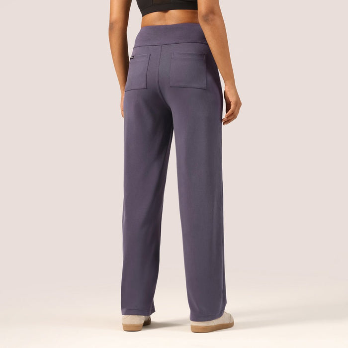 PetalRib™ Wide Leg Pants - BlissClub