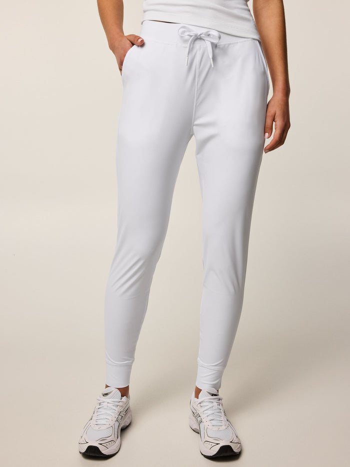 Arctic Phoenix Jogger Women's Performance Jogger - Front View On Model | Greyson Clothiers