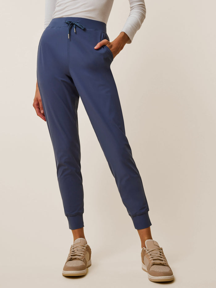Bluestone Phoenix Jogger Tapered Fit - Front View On Model | Greyson Clothiers