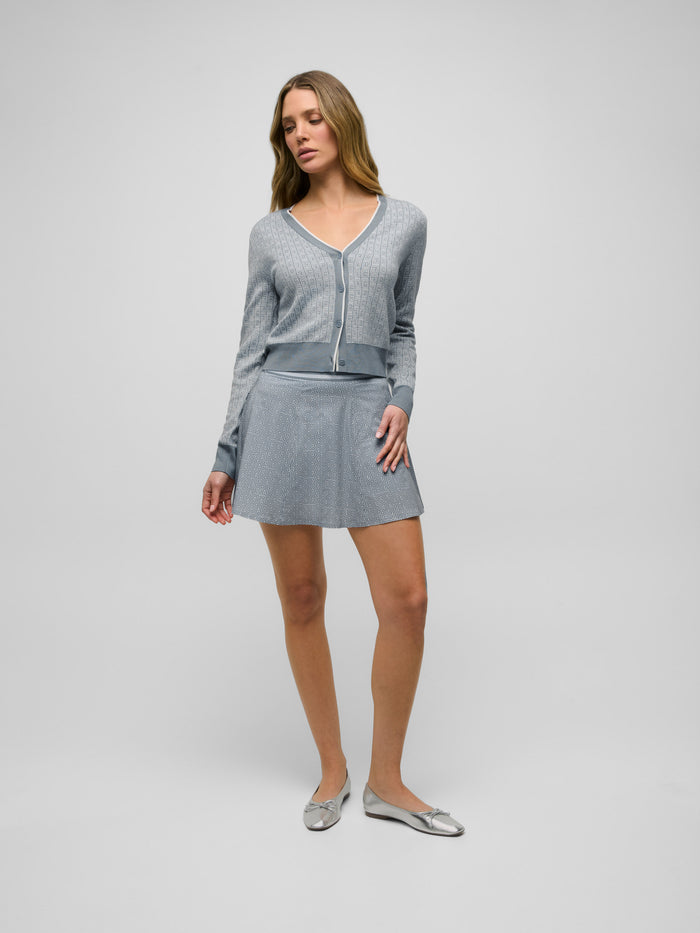 Bluestone Phoenix Pathfinder Flare Skirt - Full Length Styled Look with Sneakers, Women's Premium Golf Skort | Greyson Clothiers