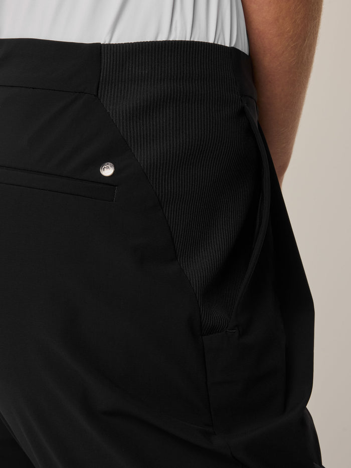 Greyson Clothiers Phoenix Trouser - Shepherd Black Pocket & Wolf Rivet Close-Up Detail