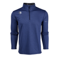 Navy Herringbone Players Club Colorado Quarter-Zip - Front View | Greyson Clothiers