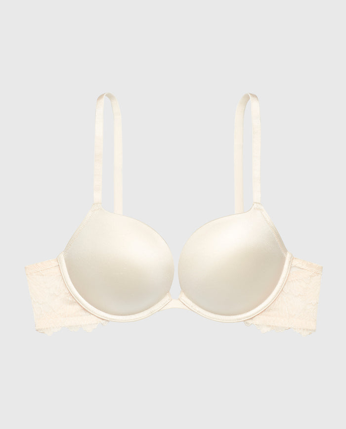 Plunge Bra in Pearled Ivory