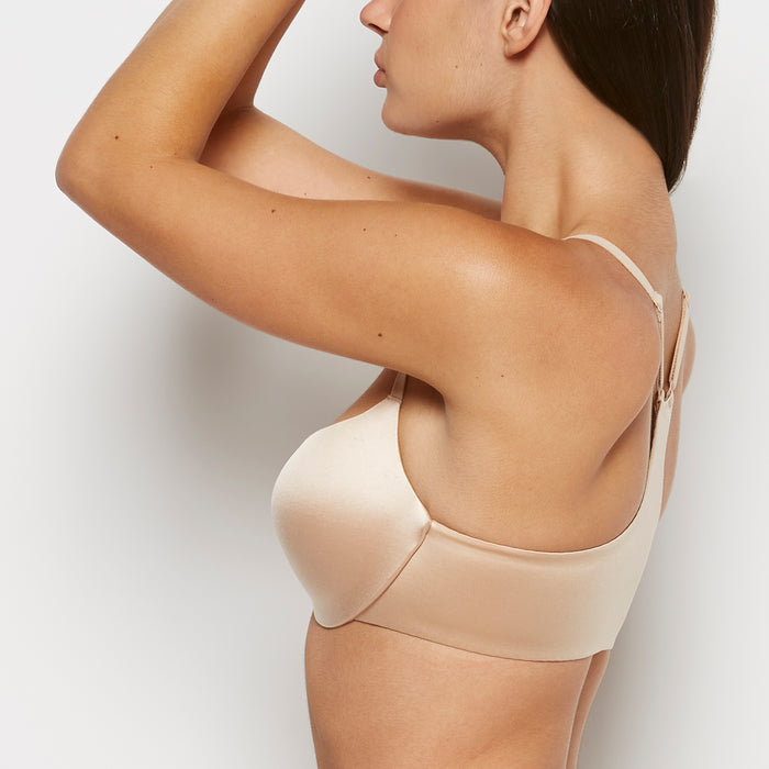 Plunge Bra in Rosetan