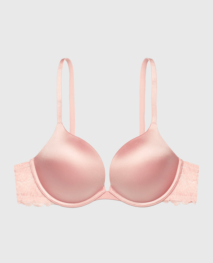 Plunge Bra in Royal Pink
