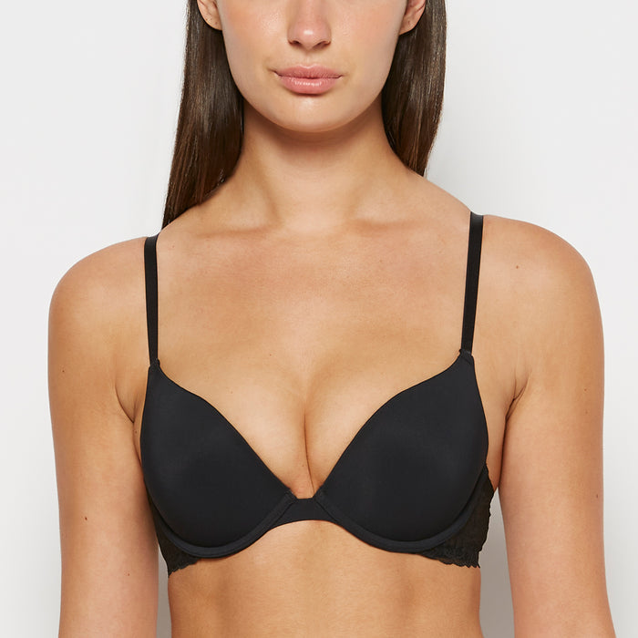 Plunge Bra in Tuxedo Black