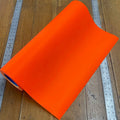 Puff Orange Neon Fluorescent Heat Transfer Vinyl 19" Width HTV