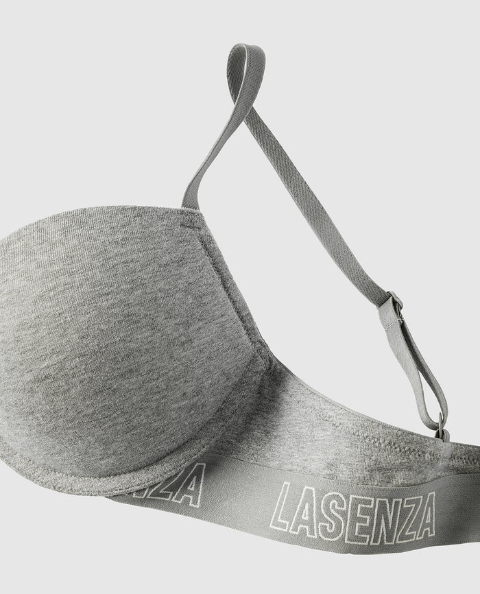 Push Up Bra in Chill Grey Heather