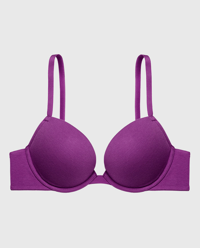 Push Up Bra in Sparkling Grape