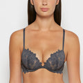 Push up bra with all over Reverie Lace in Ebony