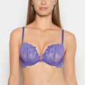 Push up bra with all over Reverie Lace in Purple Opulence