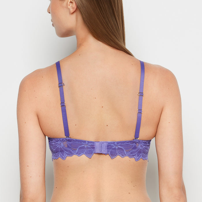 Push up bra with all over Reverie Lace in Purple Opulence