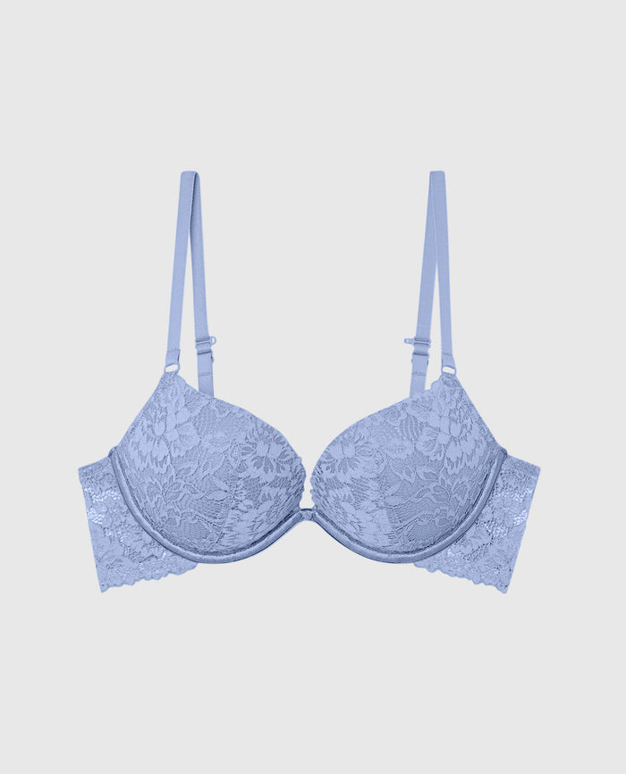 Push Up Bra with Allover Lace
