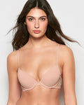 Push Up Bra with Lace Wing in Evening Blush