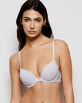 Push Up Bra with Lace Wing in Lavender Cake
