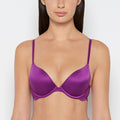 Push Up Bra With Lace Wing in Sparkling Grape