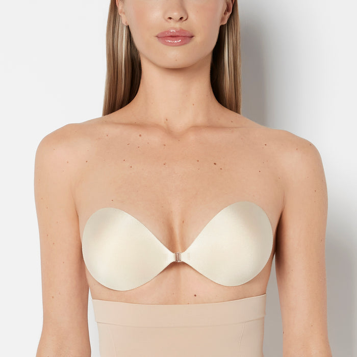 Push Up Feather-Lite Backless Bra in Rosetan