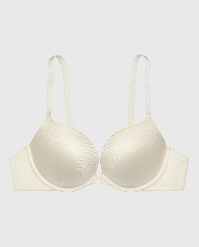 Push Up Plunge Bra in Ivory