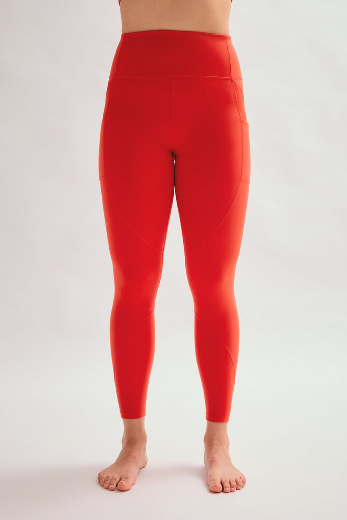 Redwoods Compressive Moto Pocket Legging
