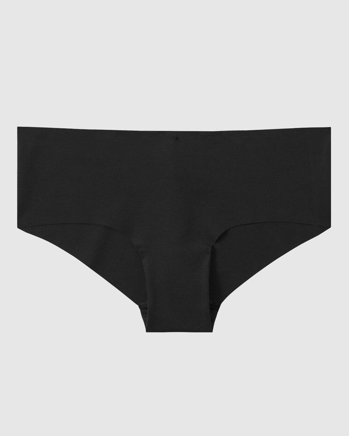 Remix Cotton Hipster Panty in Tuxedo Black